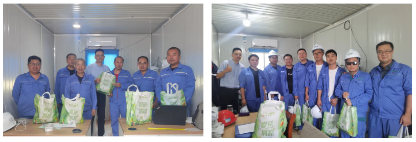 關(guān)懷一線(xiàn) 致敬匠心 | 卓然股份開(kāi)展項(xiàng)目現(xiàn)場(chǎng)夏日“送清涼”慰問(wèn)活動(dòng)